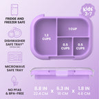 Bentgo Chill Kids Tray with Transparent Cover
